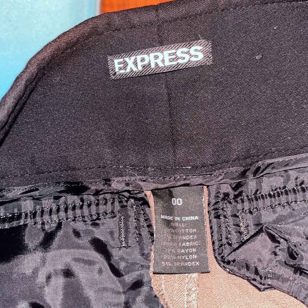 Dress Pants (brown, tight zipper/button up)